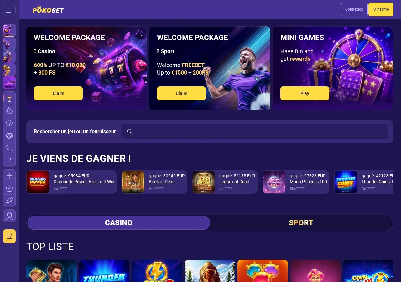 PokoBet overview banner